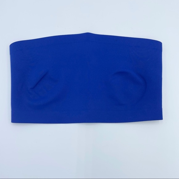 Free People Nina Bandeau In Blue Sz XS Tube Top - Picture 9 of 11